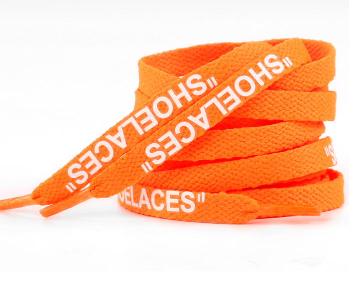3 pairs of letter laces