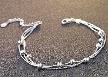 Pulsera Múltiples Capas 925