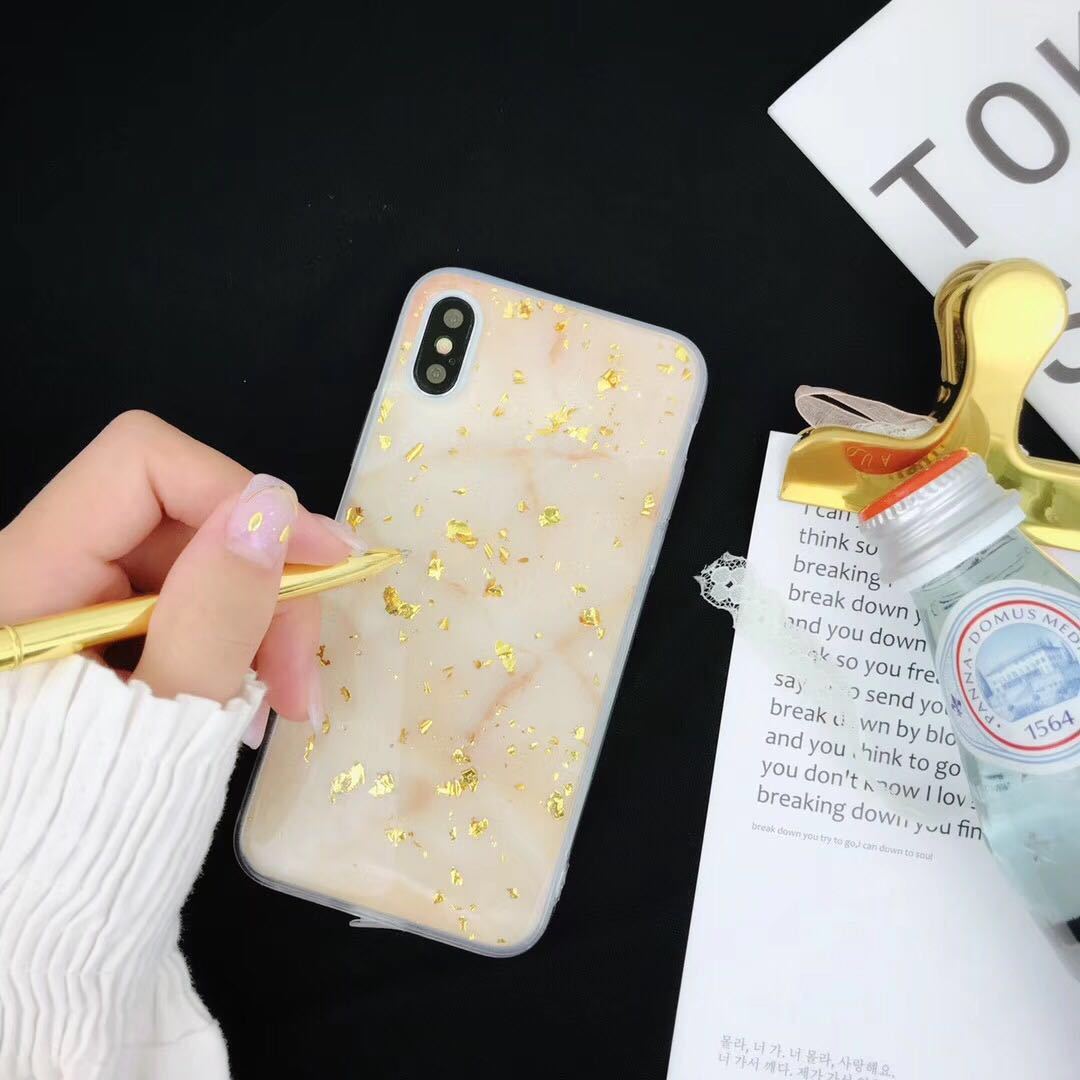 Marble pattern Epoxy   anti-fall  | IPhone