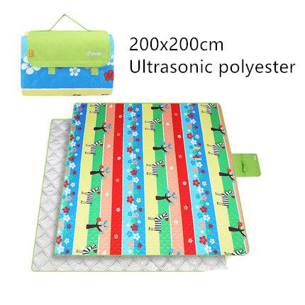 Leisurely Picnic Cushion Moisture-proof Cushion Outdoor Picnic Camp Beach Tent Cushion Waterproof and Thicker Lawn Cushion Picnic Cloth