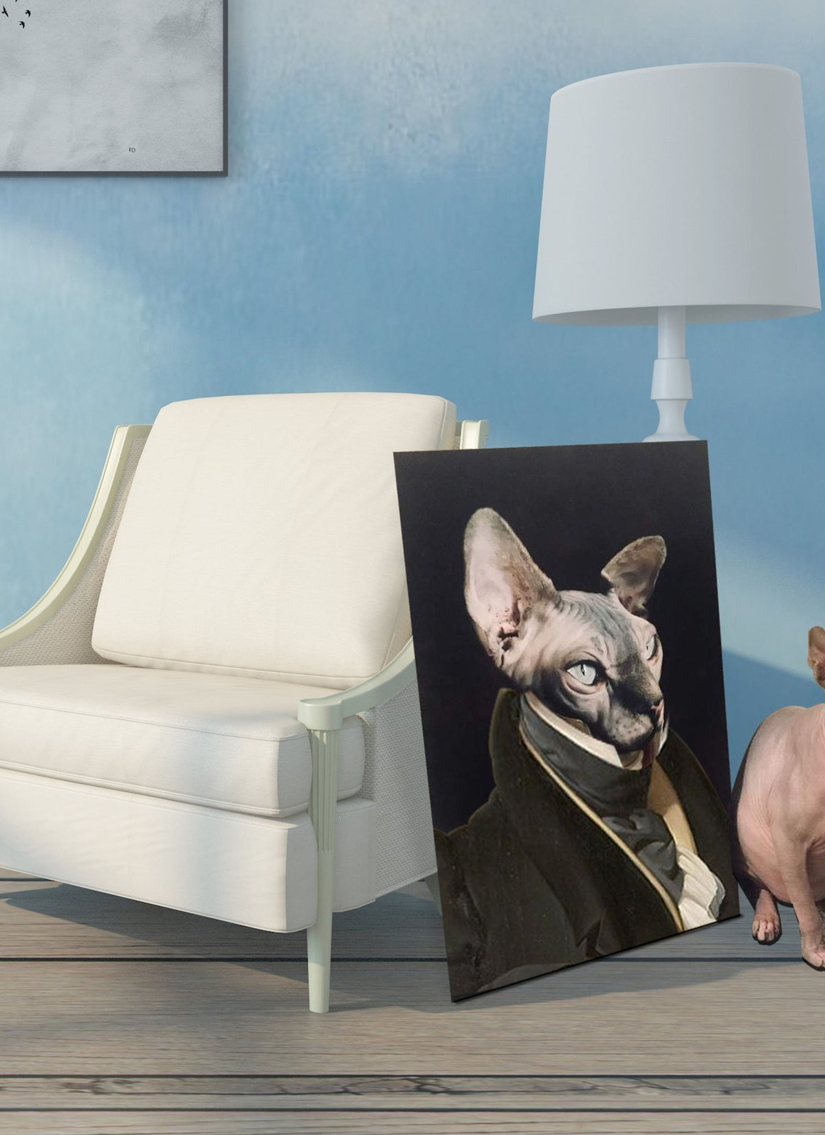 Personalized Pet Canvas Portrait