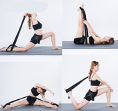 Yoga lacing belt stretching belt