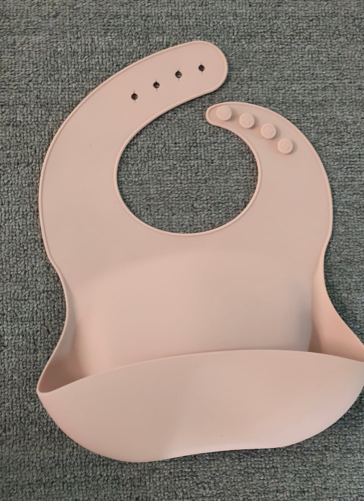 Soft Waterproof Silicone Baby Bib with Food Catcher, Baby Silicone Bib