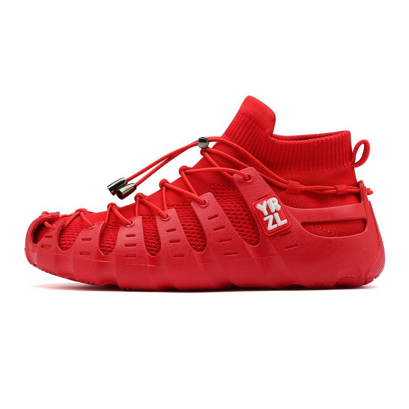 Running shoes, flying woven casual shoes