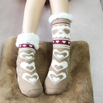 Non-slip adult floor socks