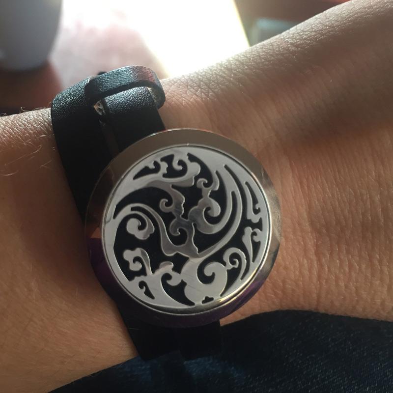 Clouds Aromatherapy Leather Bracelet