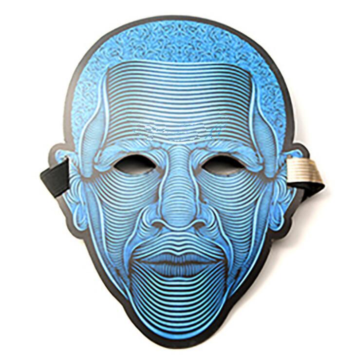 Design Sound Activated Halloween EL Party Mask