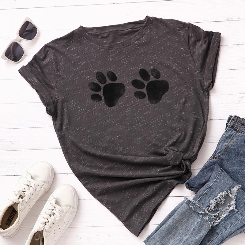 Footprint printed cotton
