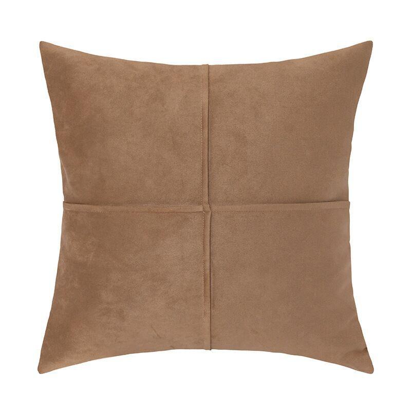 Retro solid color pillowcase