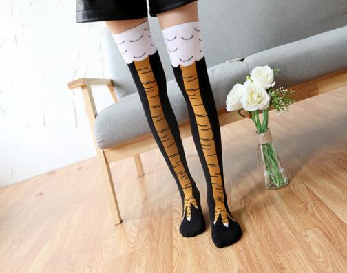 Thin leg socks pile socks