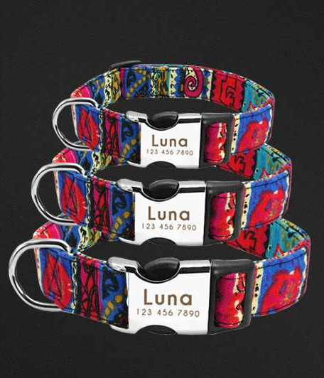 Identificador Collar Para Mascotas