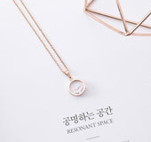 Collar corto circonita salvaje