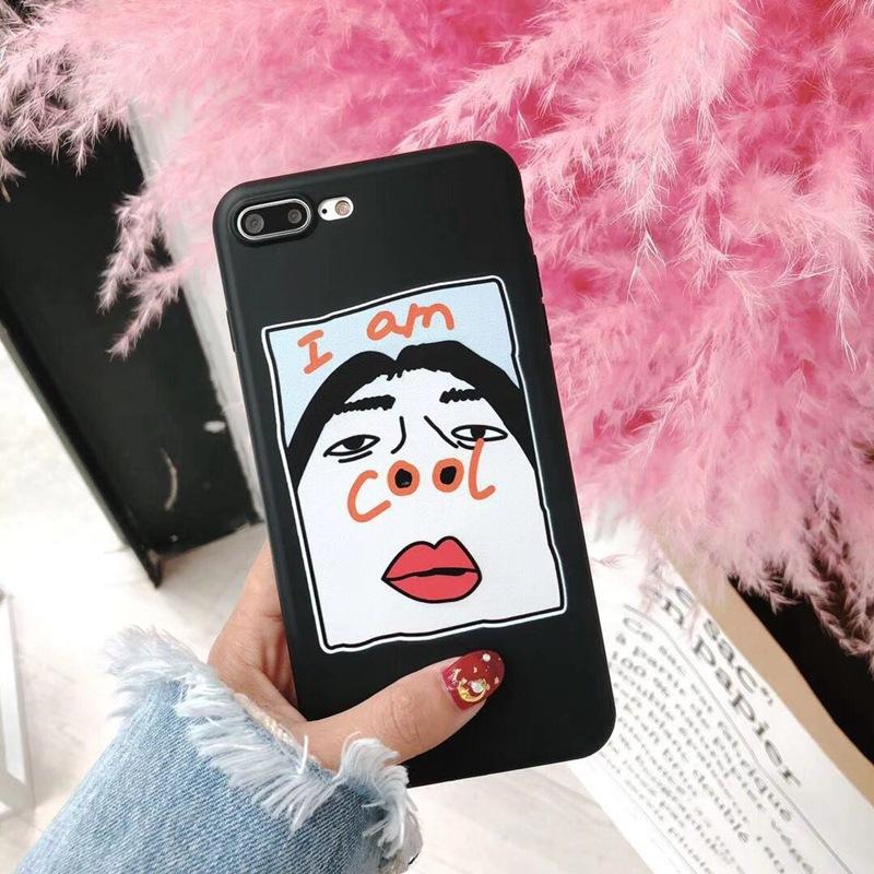 Funny nose transparent soft shell  | IPhone