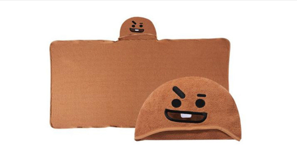 Hooded bath towel cartoon