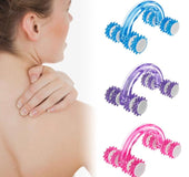 Body Fitness Massage Eight Roller Wheels