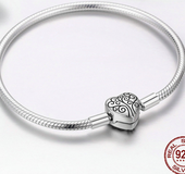 Pulsera de plata esterlina S925 para mujer