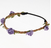 Children's woven rose hair band