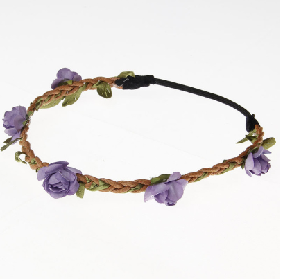 Children's woven rose hair band