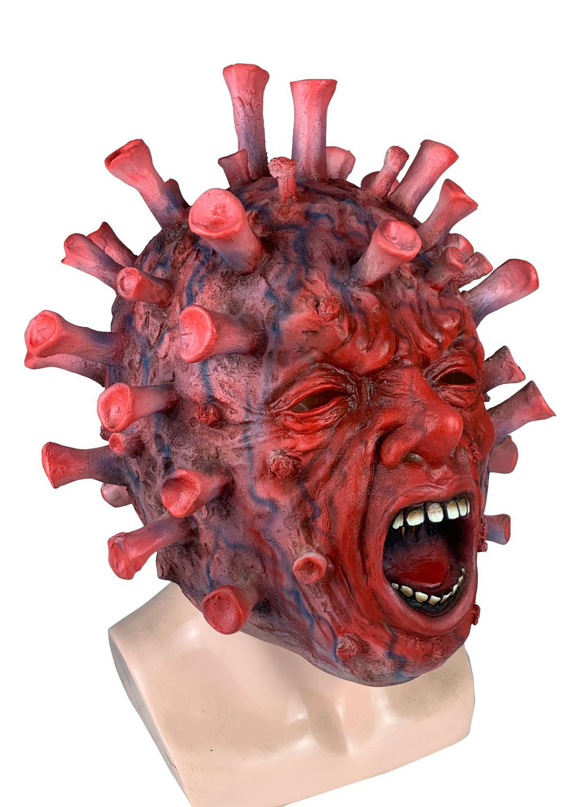 Halloween virus mask headgear