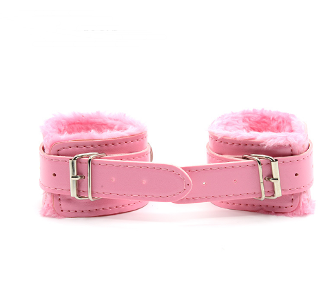 Adult aureve leather bondage fetish 4 colours have handcuffs foot ankle cuffs bdsm sex toys for a couple free delivery