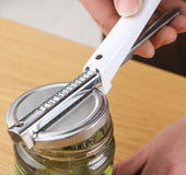 Can opener stainless steel screw cap tool adjustable buckle glass can capping capper