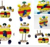 Disassembly and assembly alarm clock