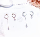 Asymmetrical earrings