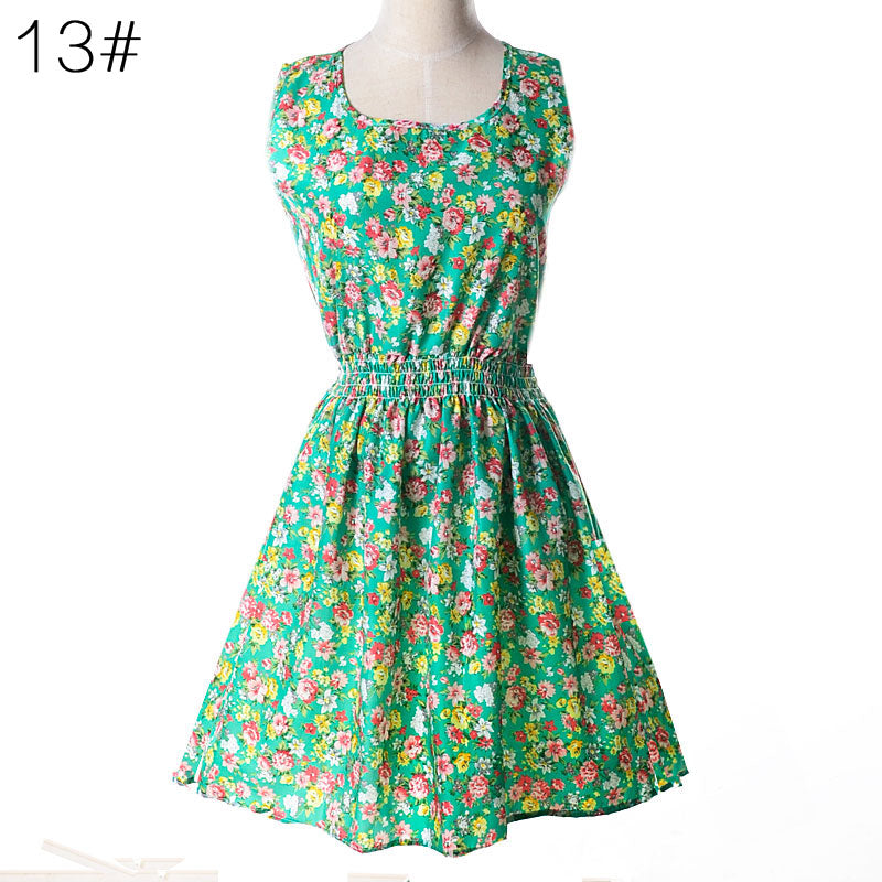 Vestido Floral Talla EUA
