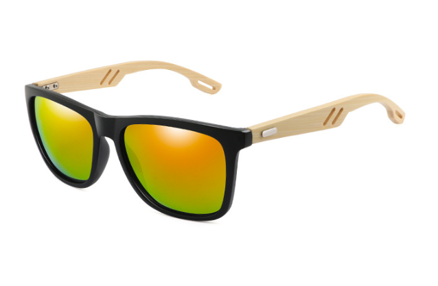 Colorful Wood Sunglasses Men Women