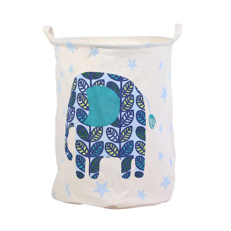 Large cartoon foldable Laundry Storage Basket Clothes Storage Bag Dirty Clothes Basket Kid Toy Organizer Sundries Storage Barrel