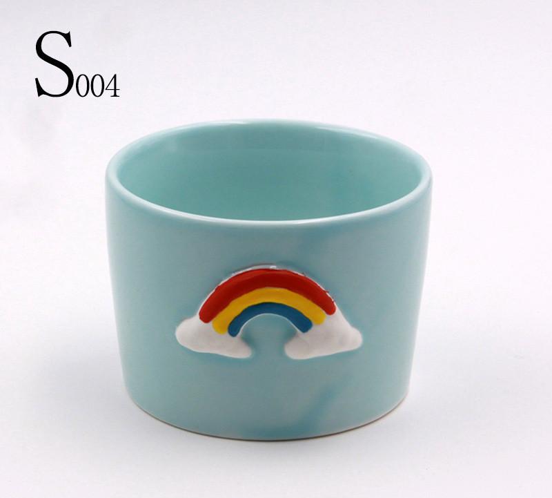Weather creative ceramic flowerpot
