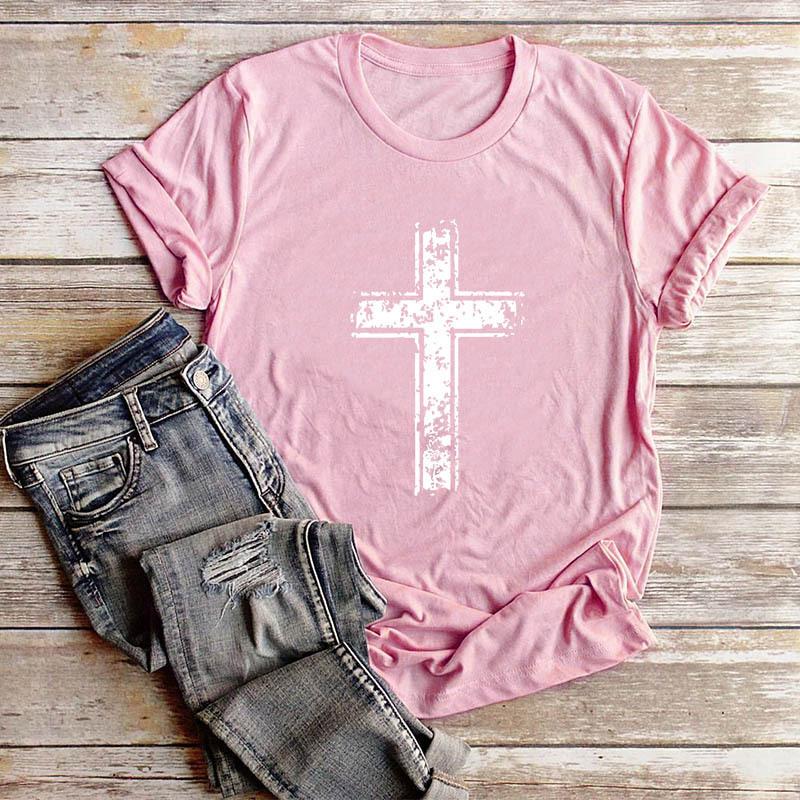 Cross Cotton Short Sleeve