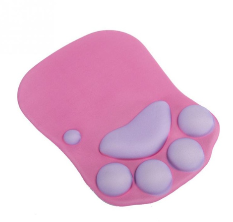 Personality Cat Paw Comfortable Soft Office Desk Decor Wrist Support Mouse Pad