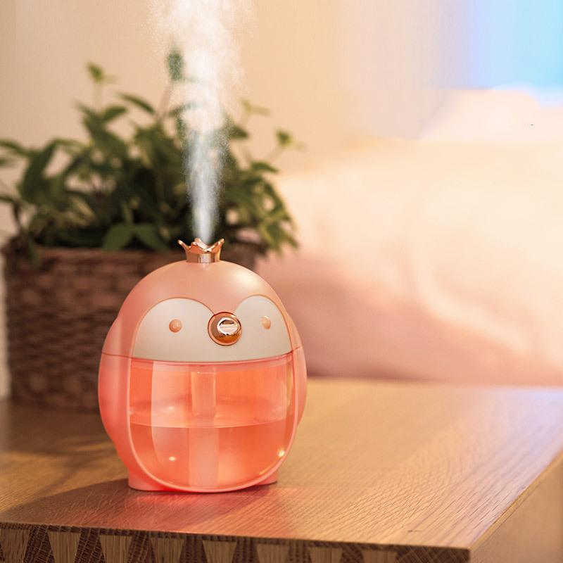 Night light penguin humidifier creative gift humidifier