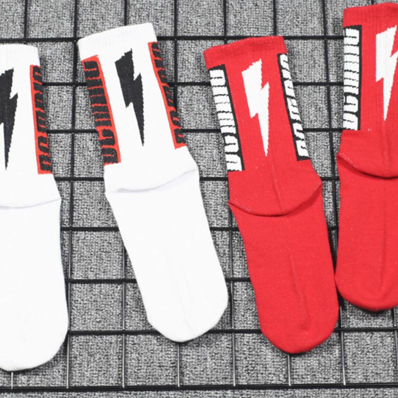 Cotton socks, lightning, socks