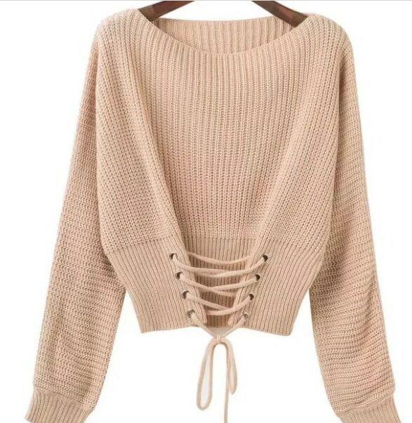 Women's short sweater