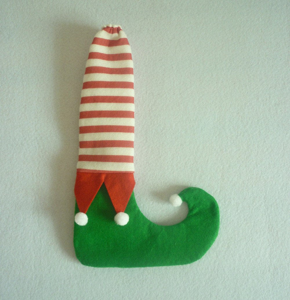 4 pieces as a set Christmas table foot cover