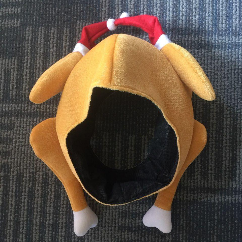 Christmas turkey hat