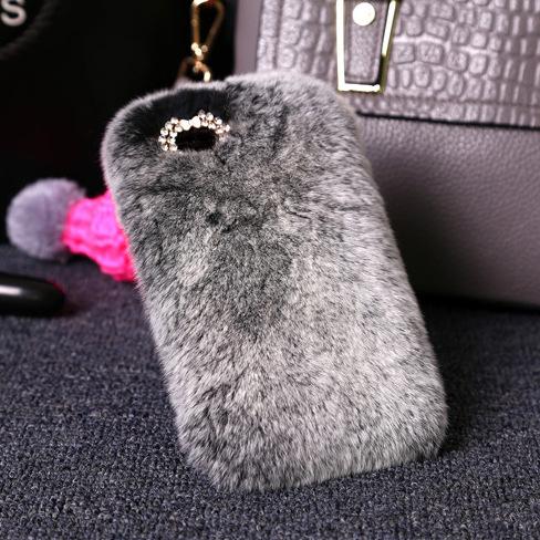 Plush luxury fur case  | IPhone