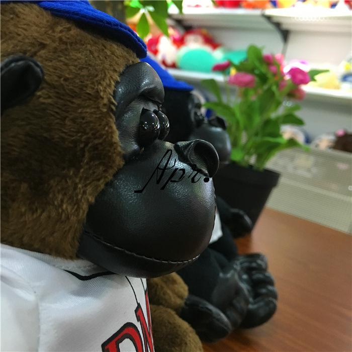 Star gorilla, monkey doll, creative plush toys, children's Wedding Dolls, women's birthday gifts dolls