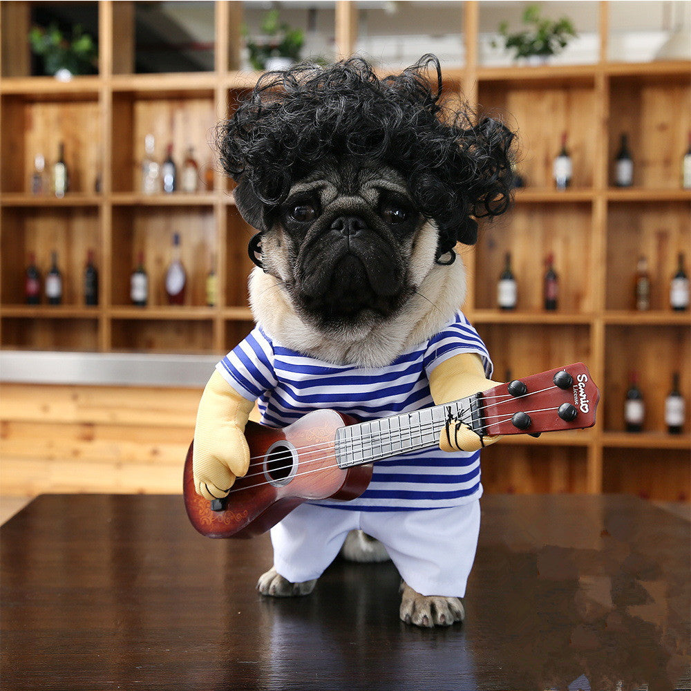 Perro Guitarrista Hipster
