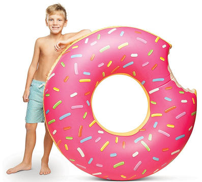 Donuts Thicken Adult Swimming ring Men and women Inflatable Increase Lifebuoy Child Underarm Floating ring Gift pump
