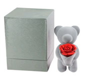 Eternal Life Rose Bear Bear Flower Sweetheart Bear Teach Christmas Gift Doll Bear