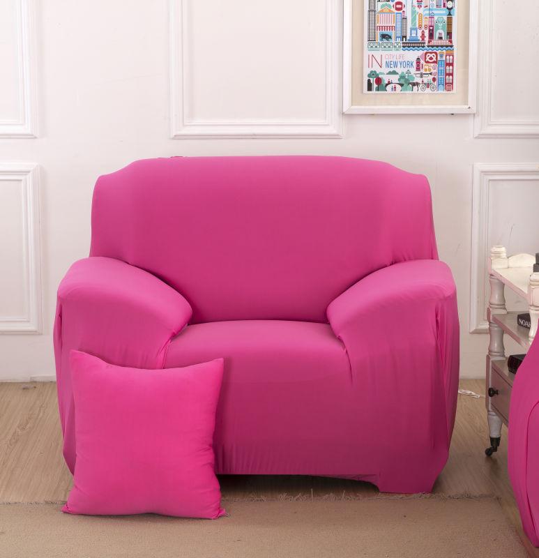 Solid Color Sofa Stretch Sofa Cover