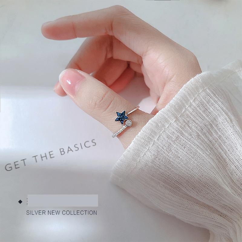 Blue Star Opening Ring
