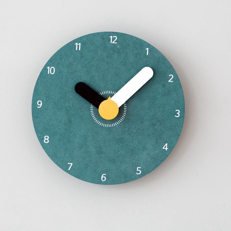 Creative wall clock cartoon children mute wall charts