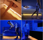 Luces LED para la cama