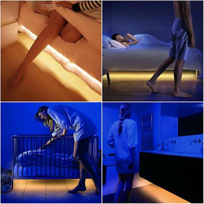 Luces LED para la cama