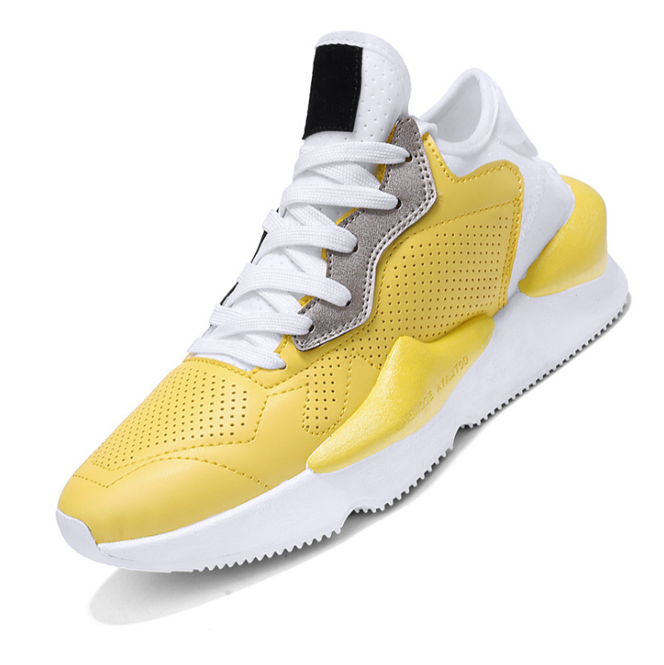 Thick-soled breathable sneakers running shoes old shoes men