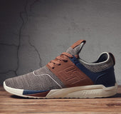 Men's flying woven shoes